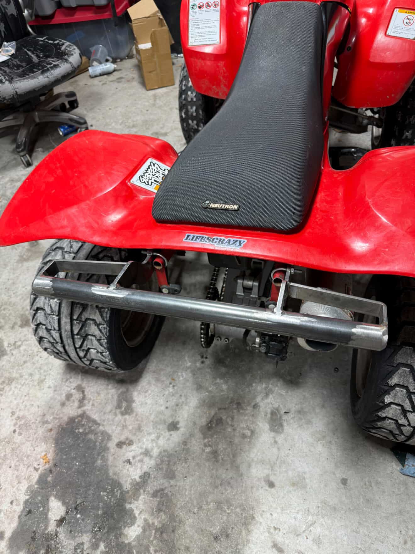 Trx400ex Step Up Grab Bar