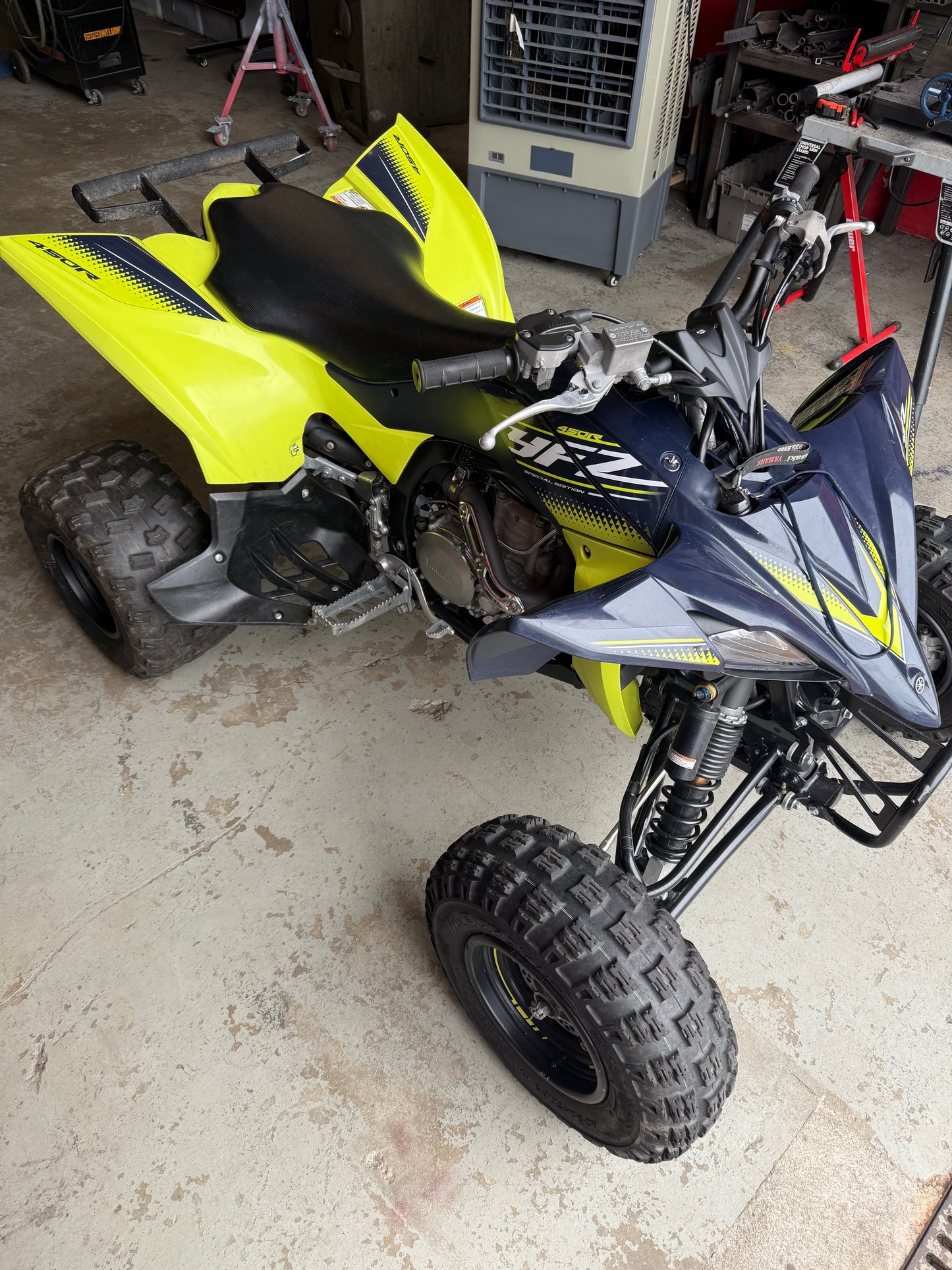 YFZ 450 Straight Grab Bar