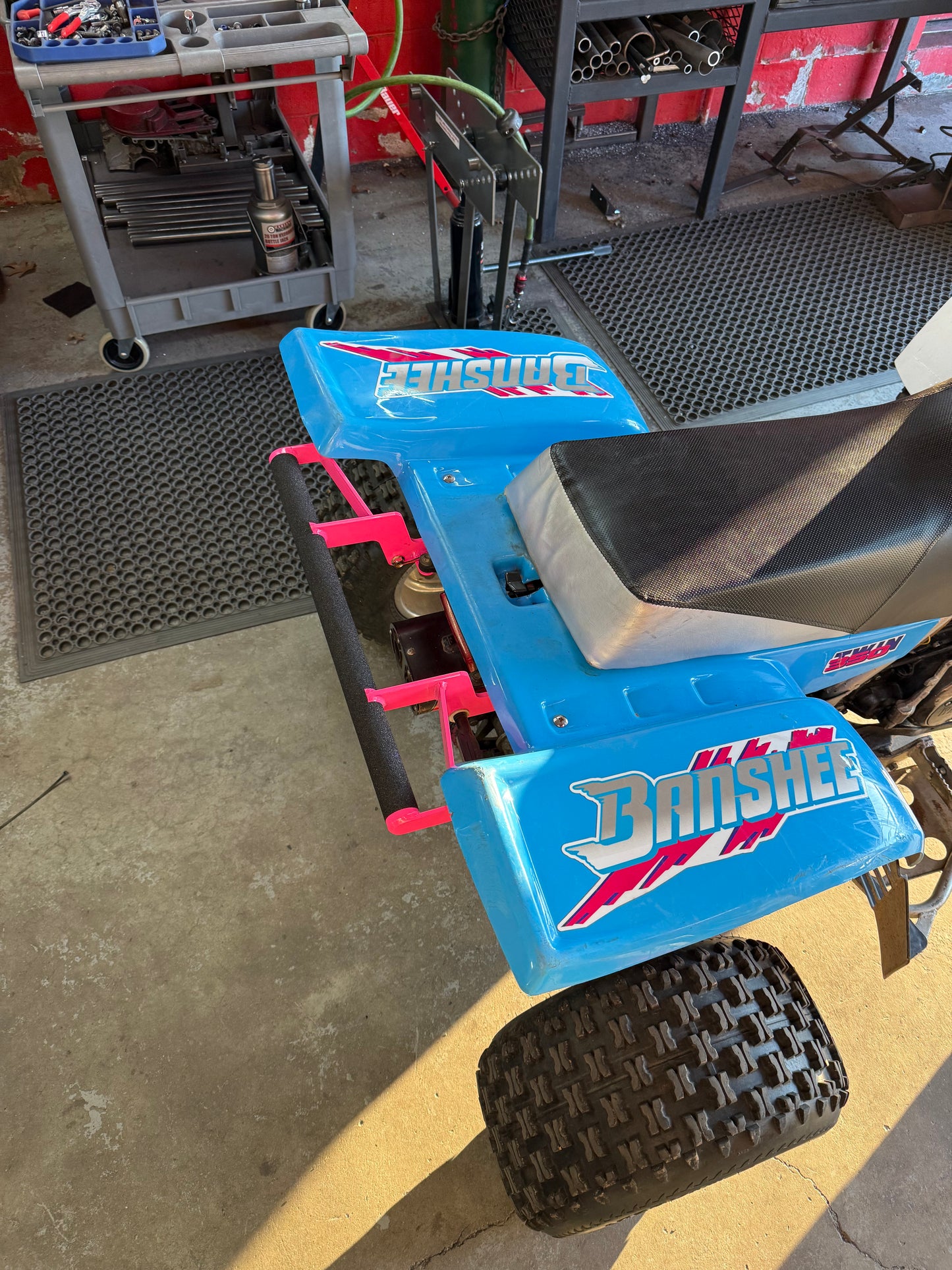 Banshee 350 Step Up Grab Bar