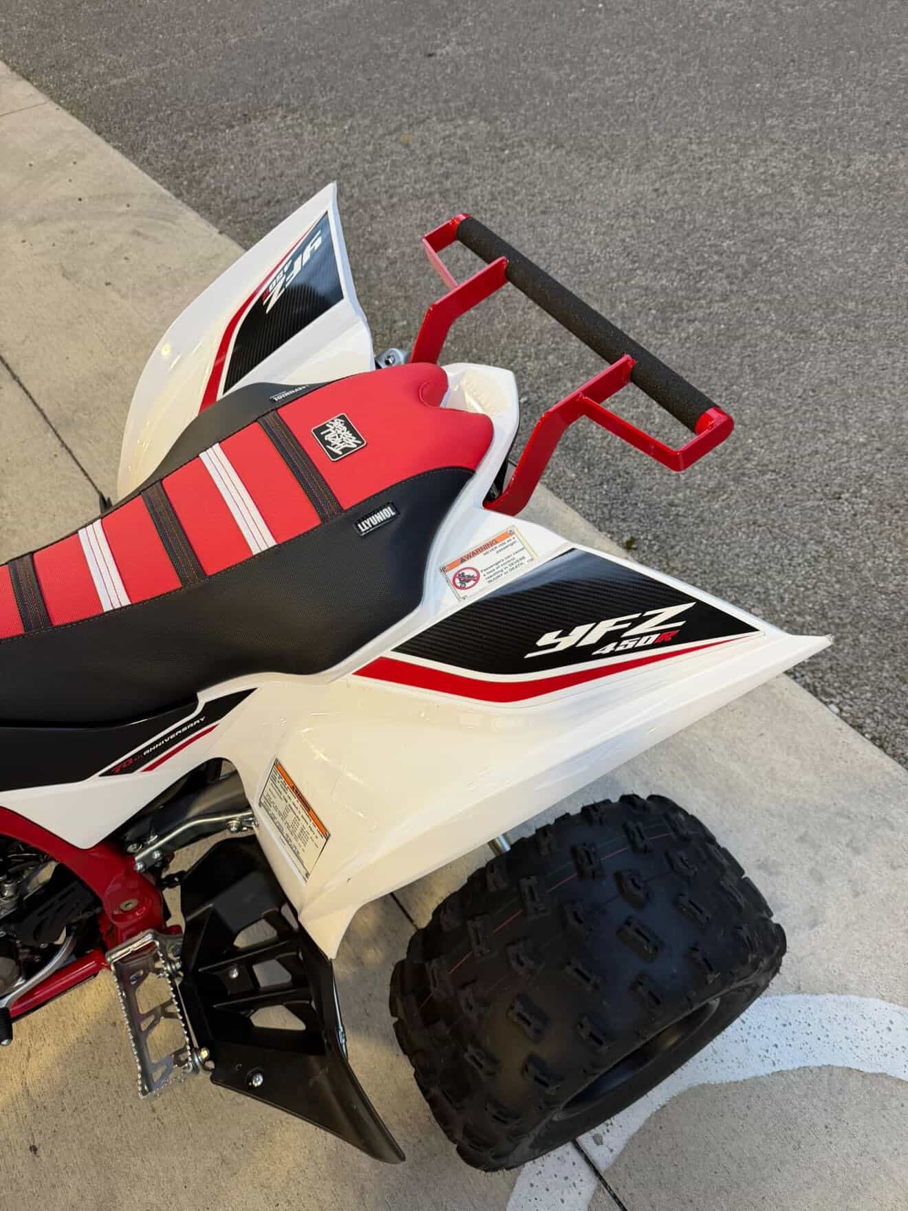 YFZ 450 Step Up Grab Bar